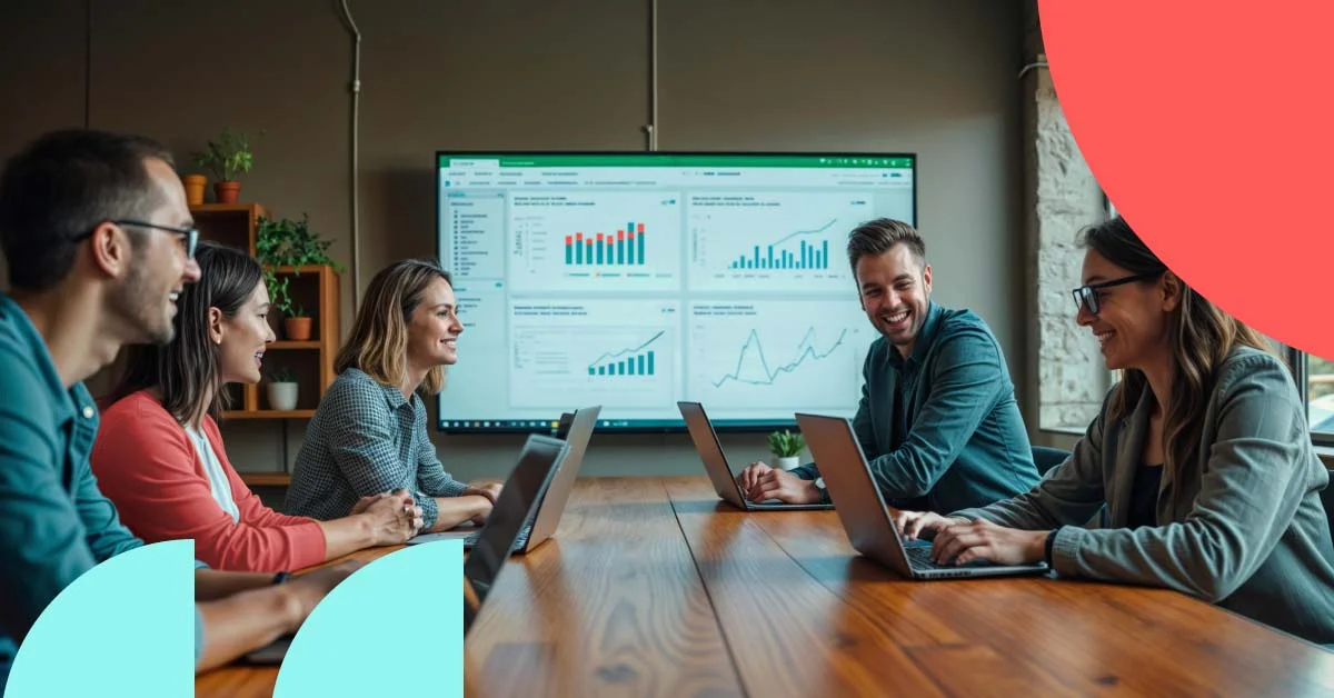 Equipo de trabajo en bi